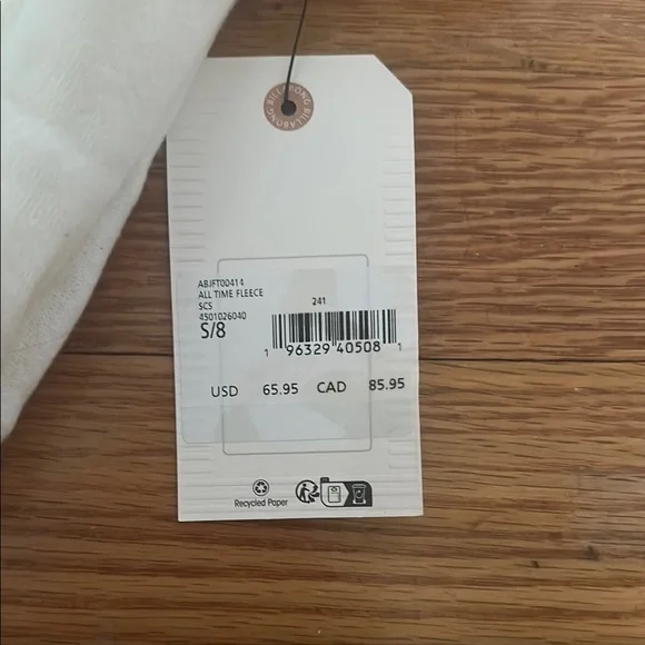 Billabong White Hoodie - Picture 3 of 4